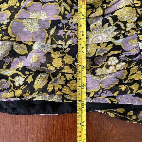 Zara Floral One Shoulder Dress Size S - Picture 15 of 15